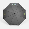 Зонт-трость Simple Golf, серый с логотипом