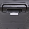 Чемодан Skyline S, серый с логотипом