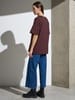 Футболка Oversize Premium, коричневая (шоколад) с логотипом