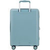 Чемодан Forza S, голубой с логотипом