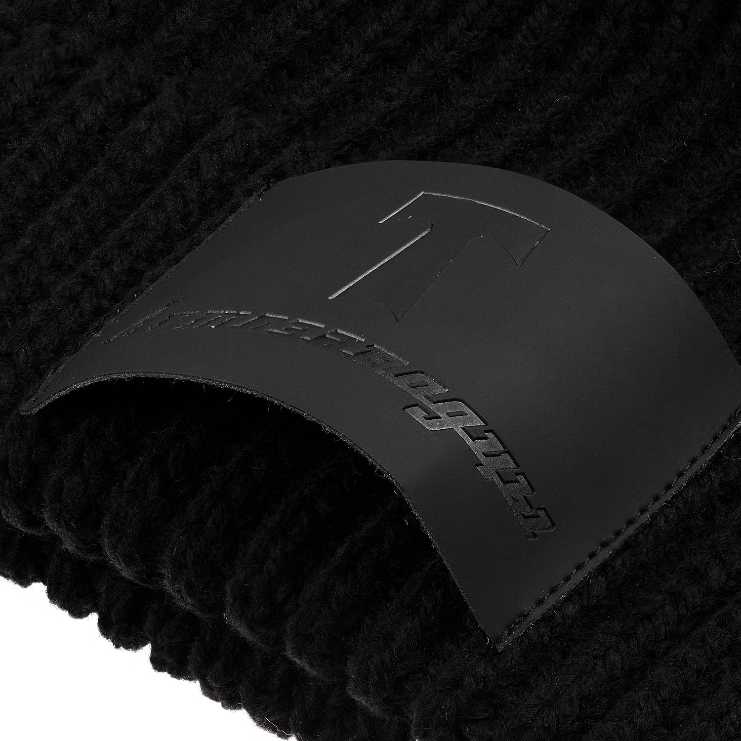 Лейбл Listra Soft Touch, XL, черный с логотипом