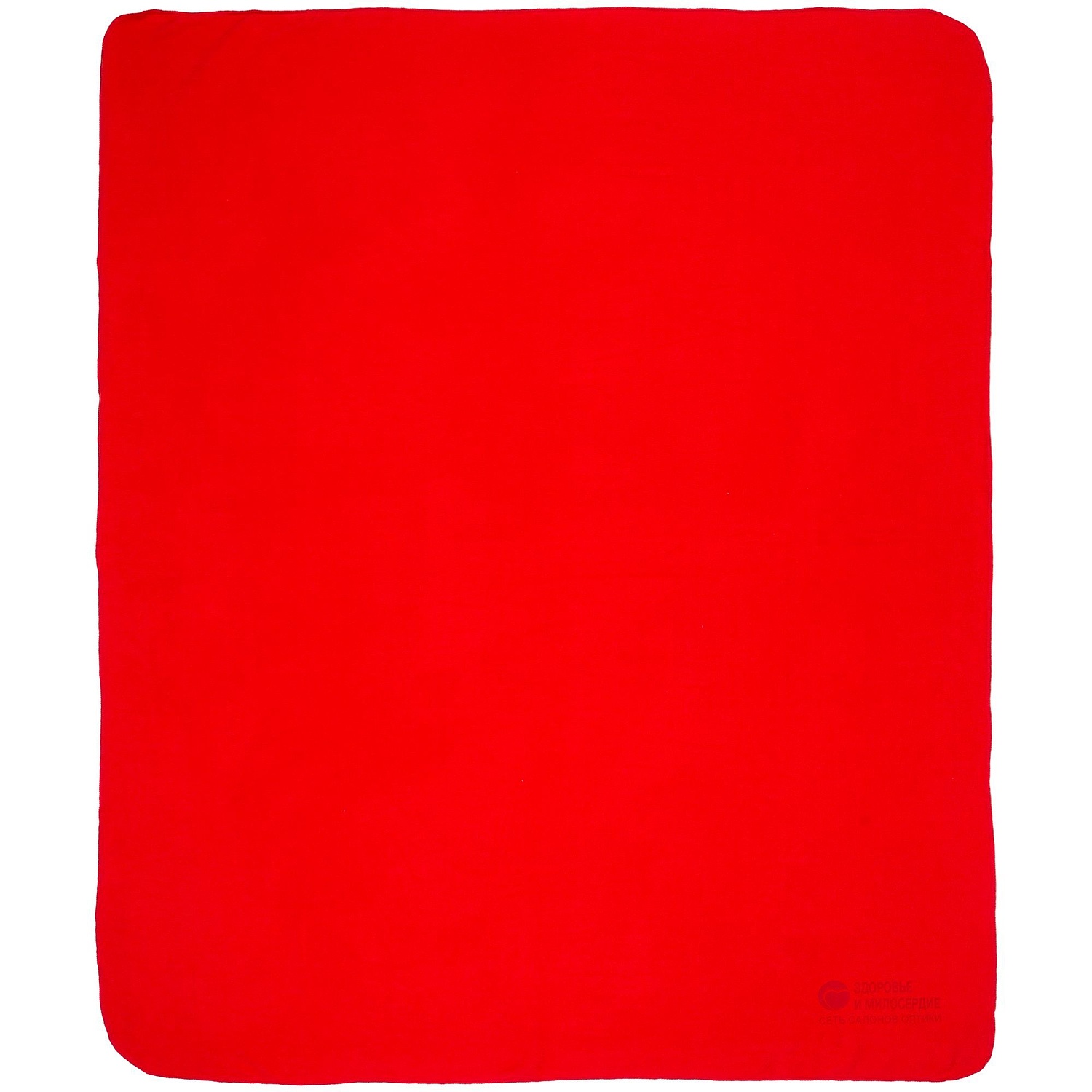 Дорожный плед Voyager, красный с логотипом