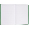 Ежедневник Flexpen Shall, недатированный, зеленый с логотипом