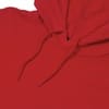Толстовка с капюшоном унисекс Hoodie, красная с логотипом