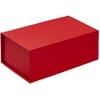 Коробка LumiBox, красная с логотипом