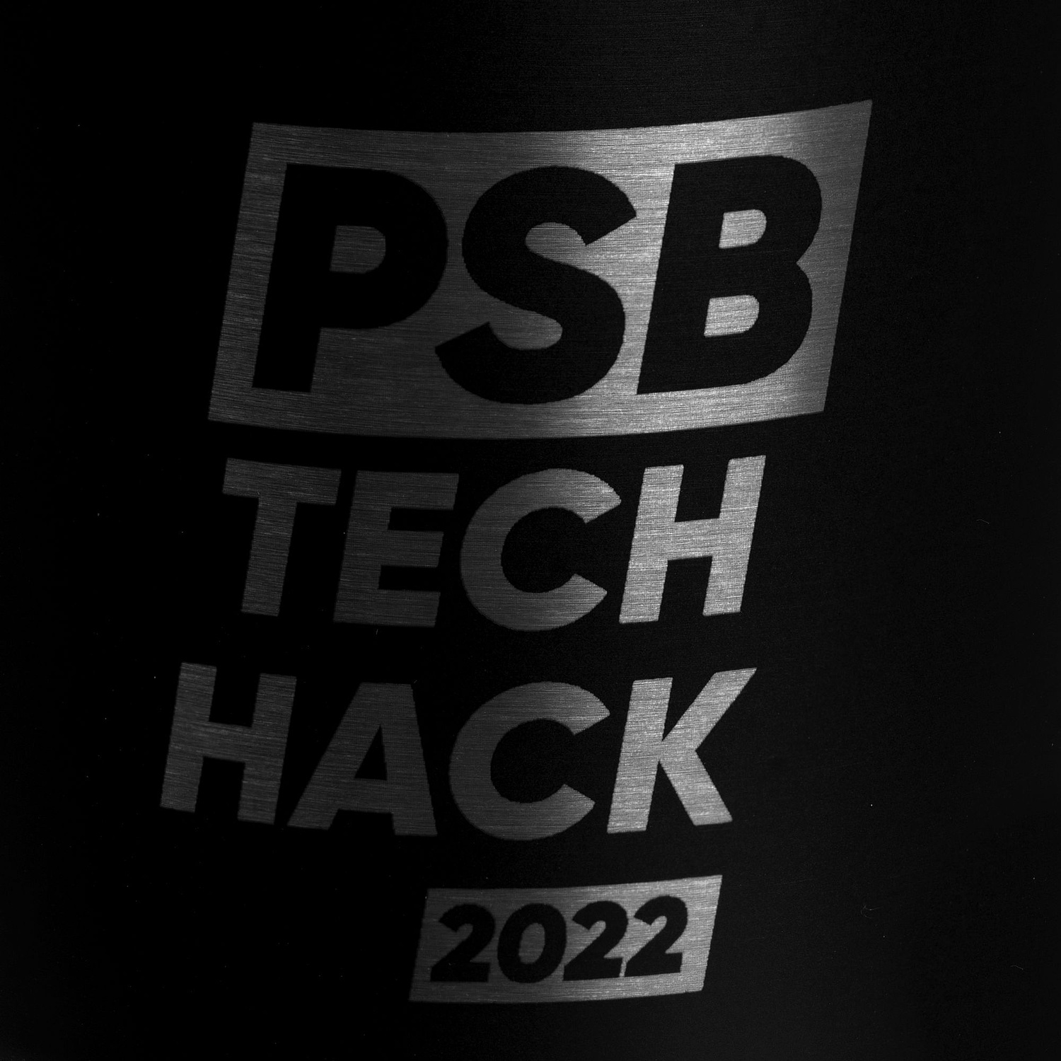 Термобутылка Steady, черная с логотипом