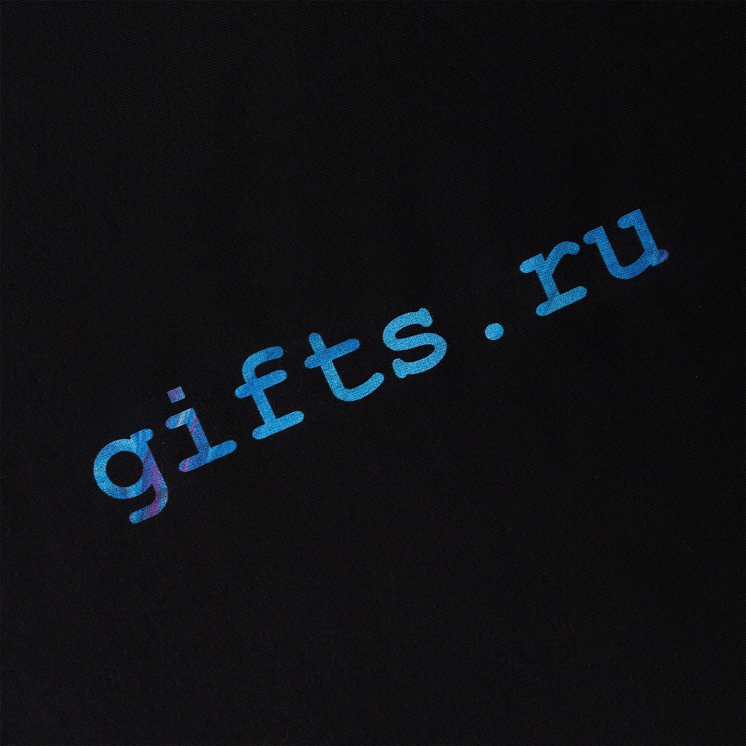 Футболка унисекс T-Bolka 180, черная с логотипом