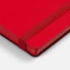 Ежедневник Peel Flex, недатированный, красный с логотипом