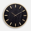 Часы Timefolio, черные с логотипом