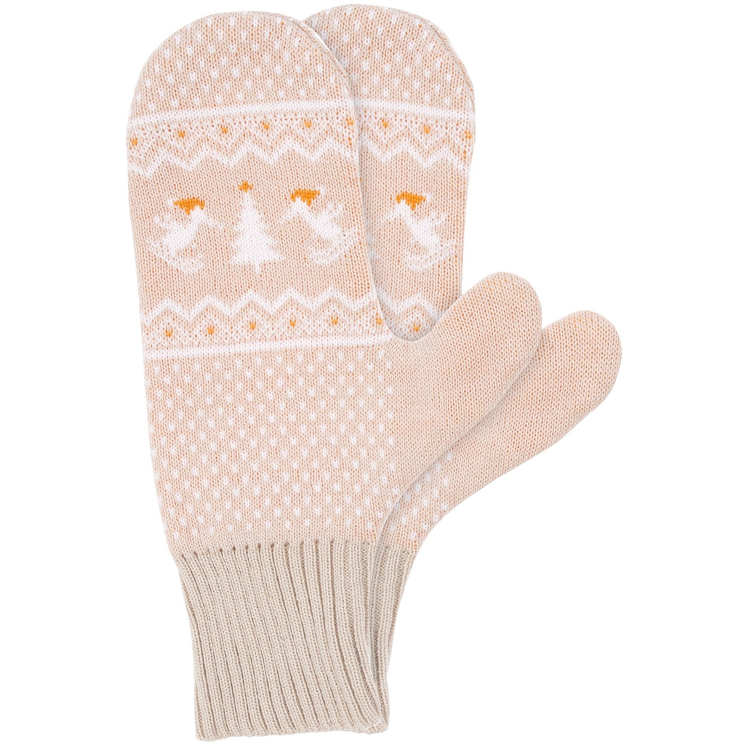 Варежки на заказ Mani, полушерсть с логотипом