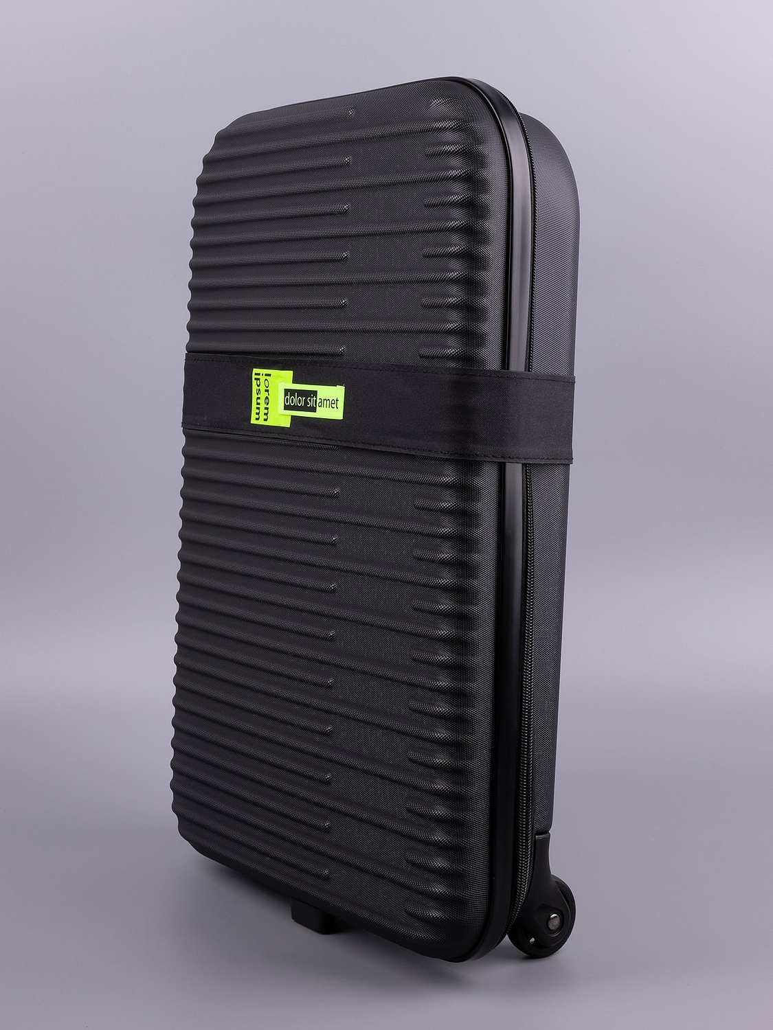 Чемодан Bonfold, черный с серым