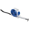 Рулетка Selvaksi, 5 м, синяя с логотипом