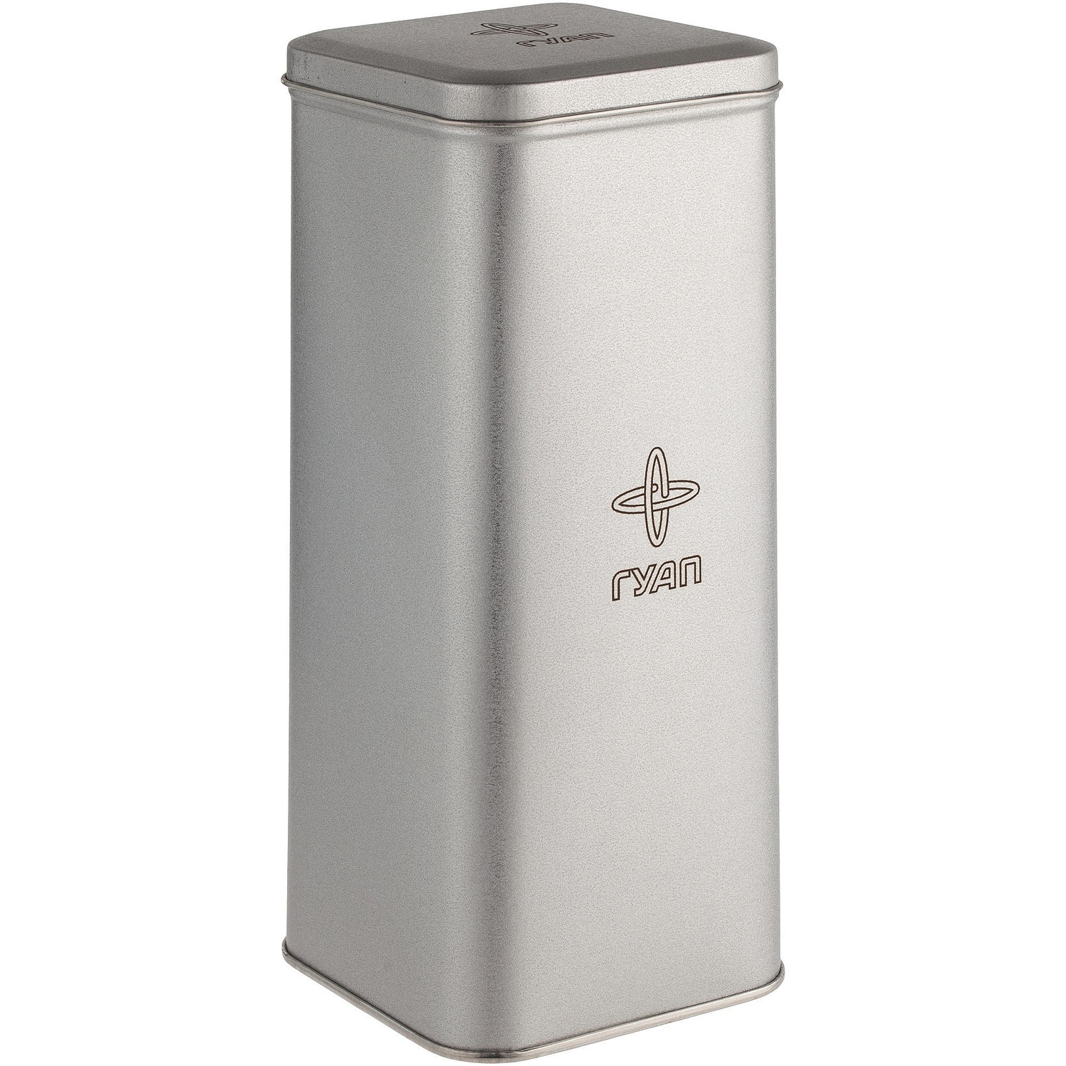 Коробка Pragmax High, прямоугольная, серебристая