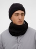 Шапка ComFleece, черная с логотипом