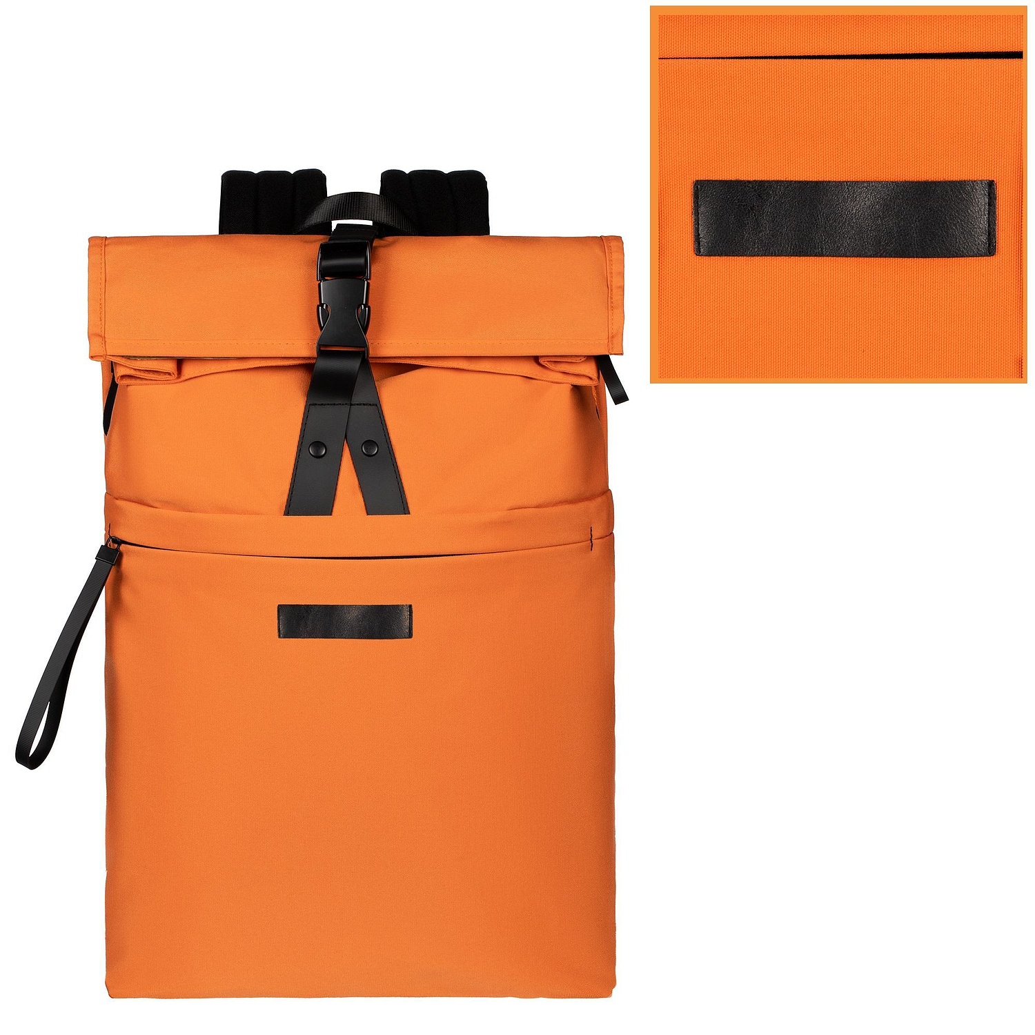 Лейбл кожаный Pasek, S, черный