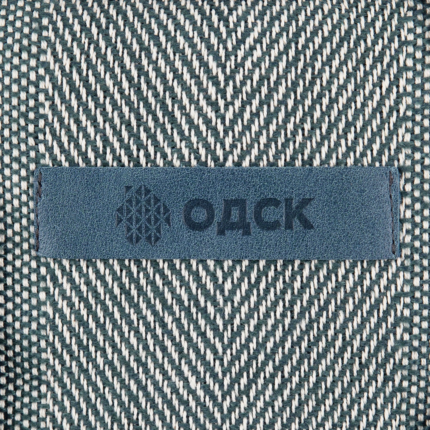 Лейбл кожаный Pasek, S, синий