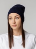 Шапка Dalia, темно-синяя с логотипом