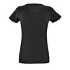 Футболка женская Regent Fit Women, черная с логотипом
