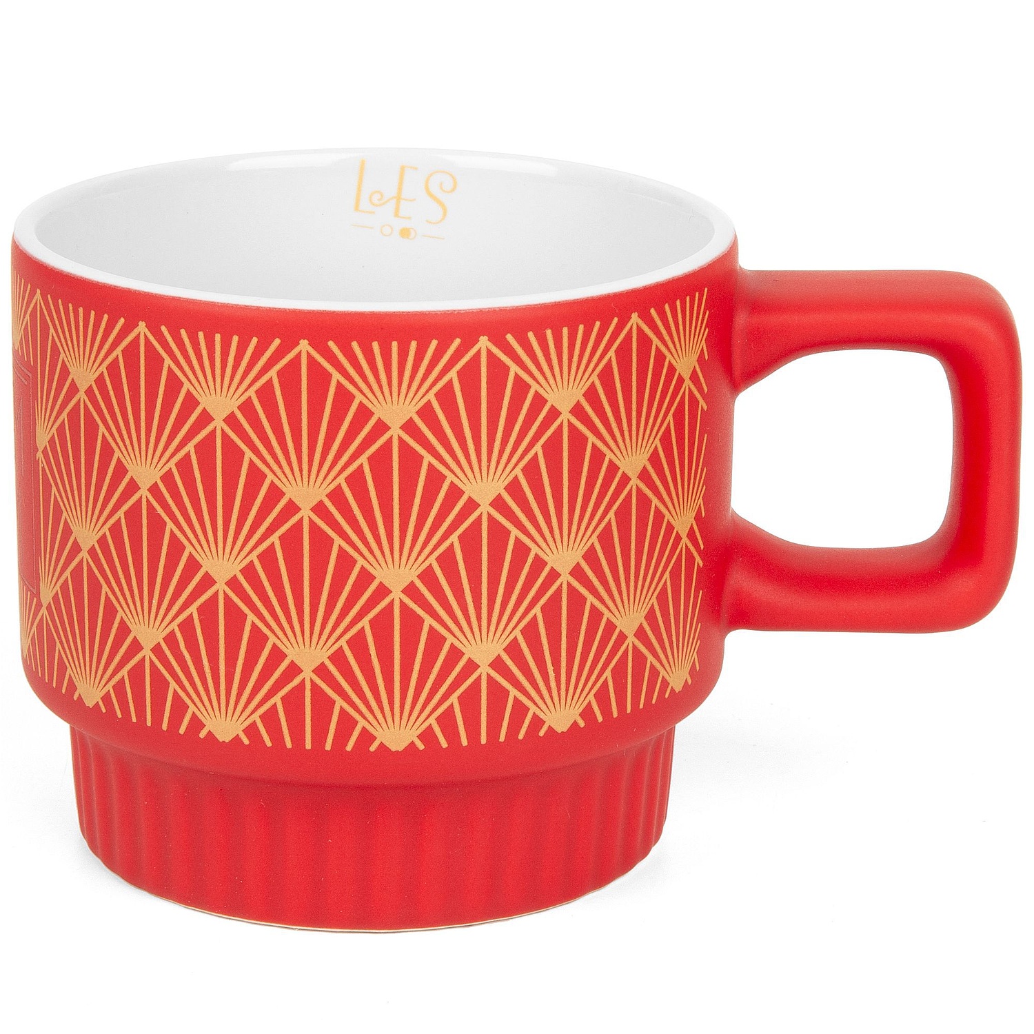 Кружка Forma Linea, красная с логотипом