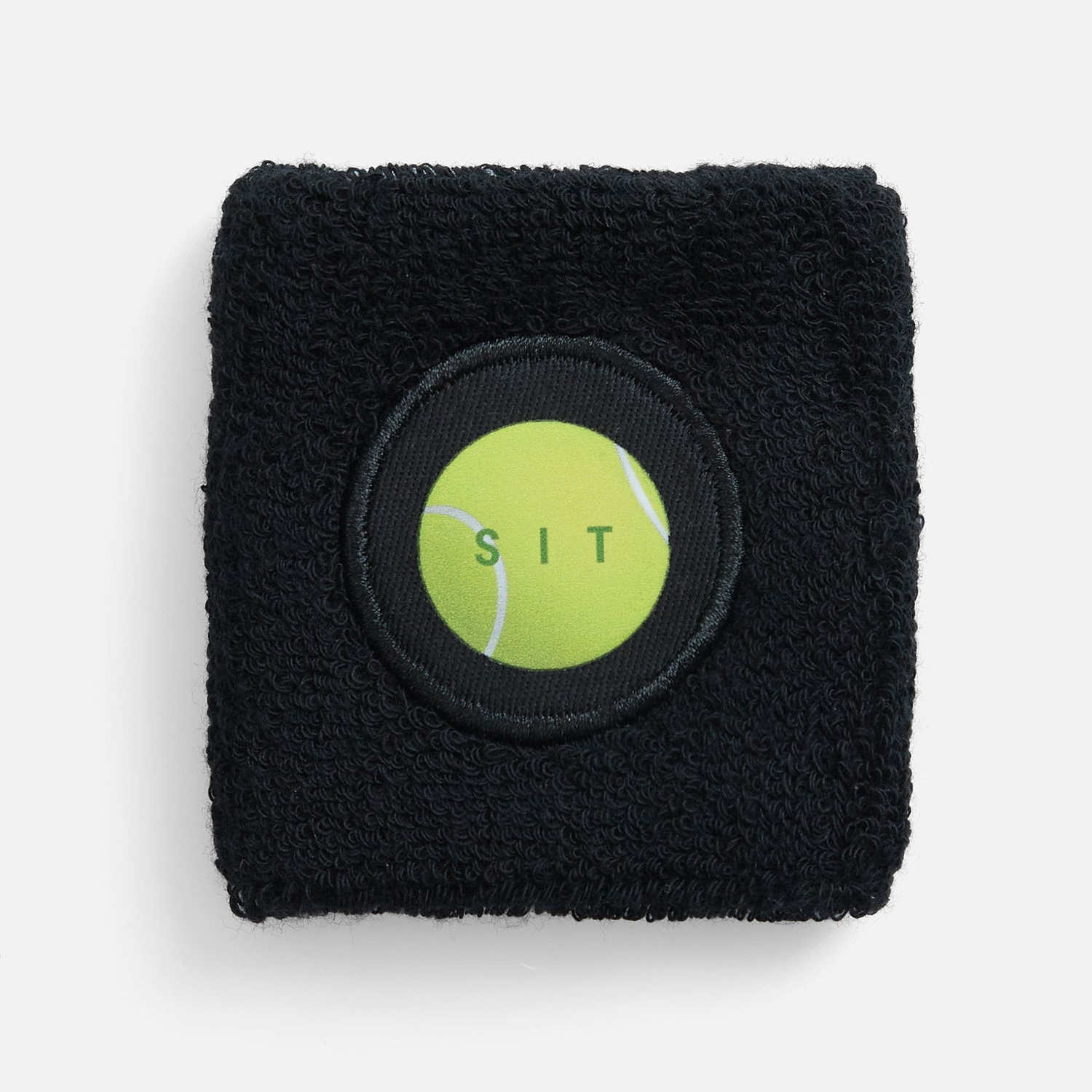 Напульсник Wristex, черный с логотипом