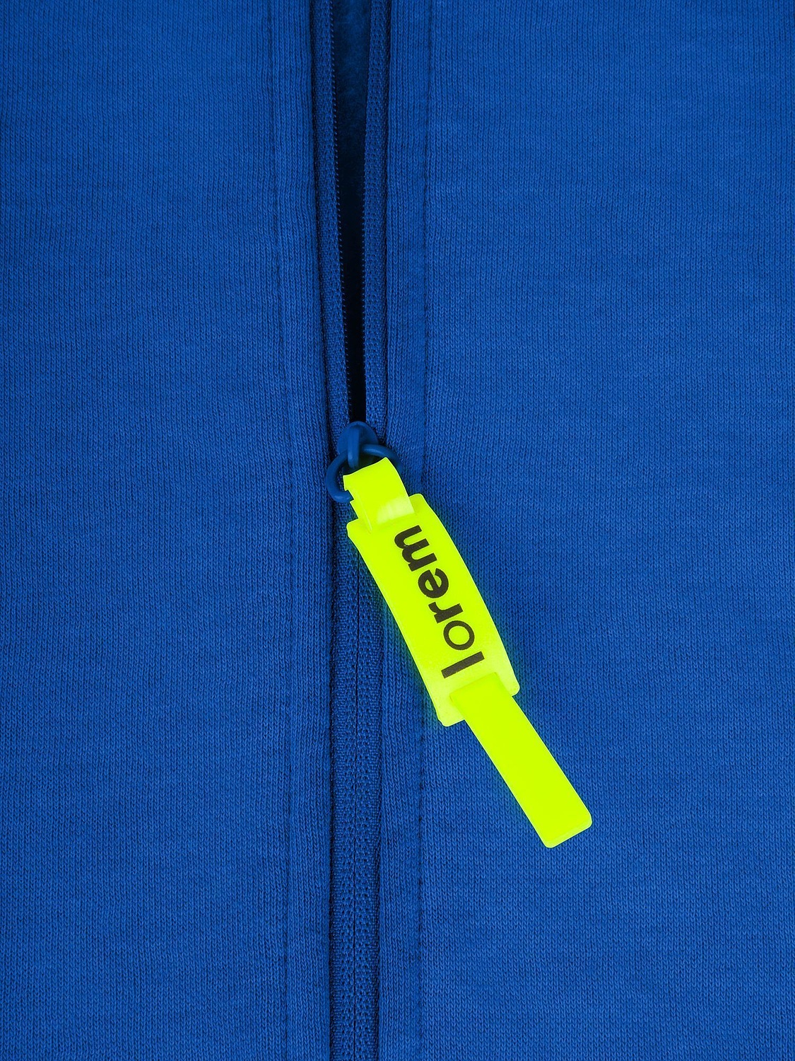 Толстовка унисекс H3, синяя с логотипом