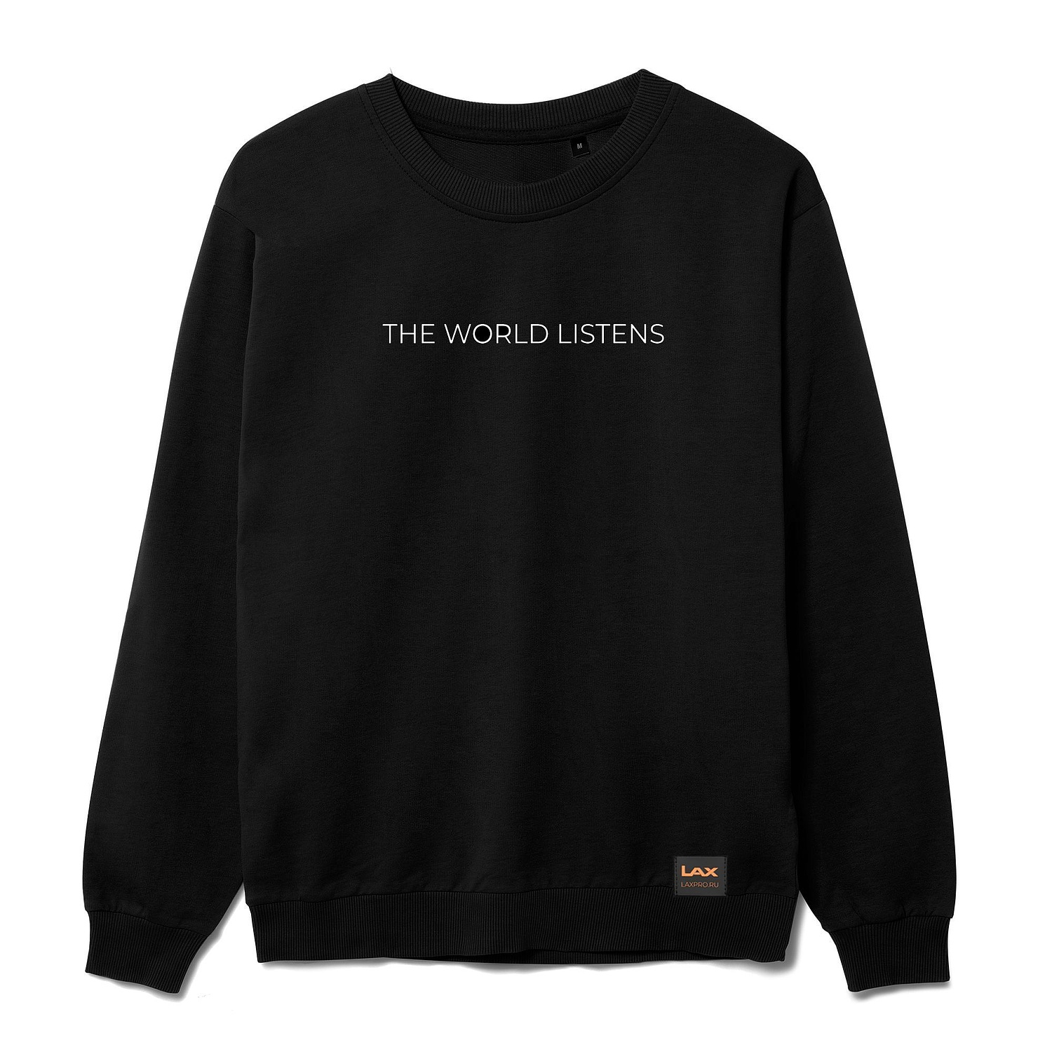 Лейбл Listra Soft Touch, черный с логотипом