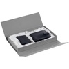 Коробка Triplet, серая с логотипом