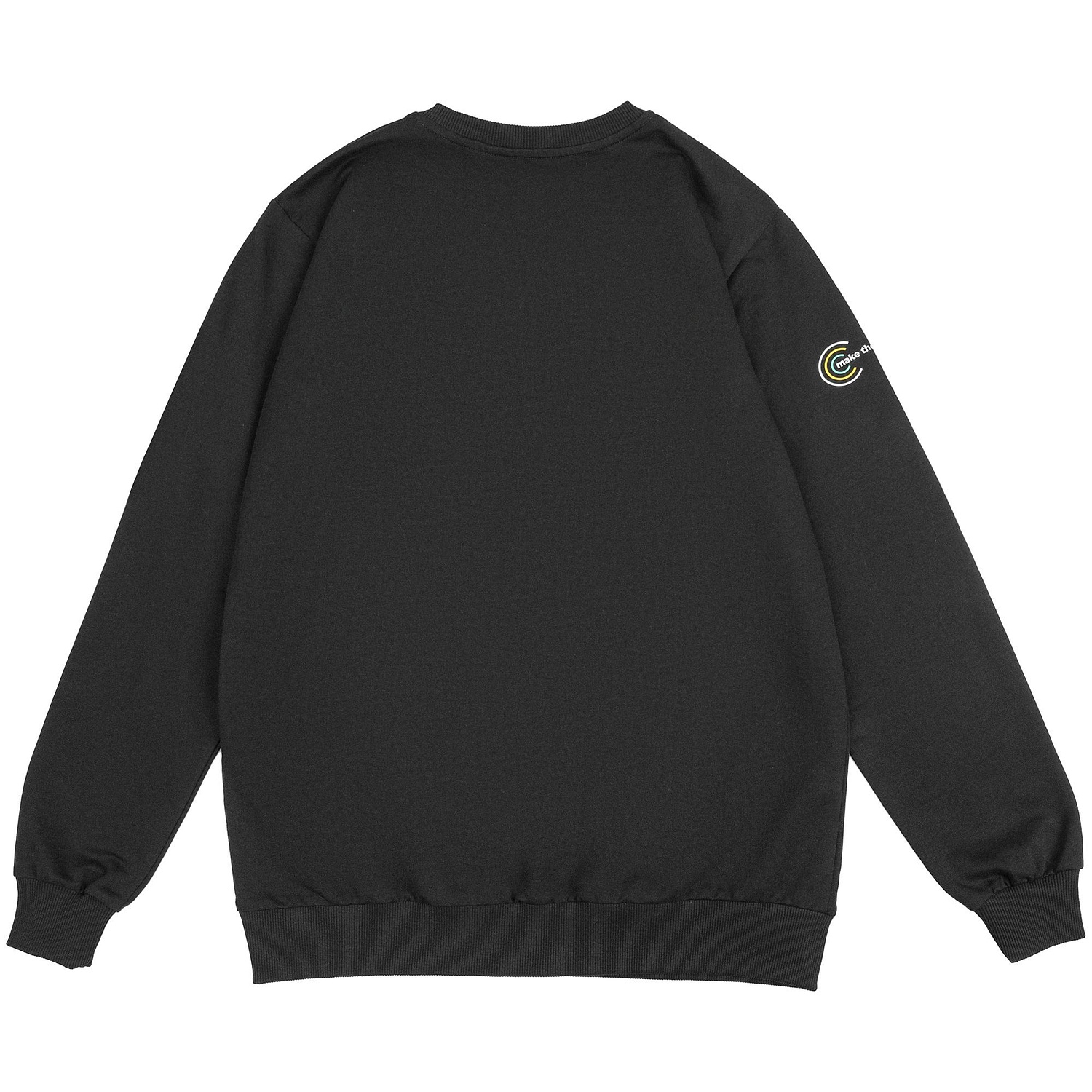 Толстовка Unit Toima, черная с логотипом