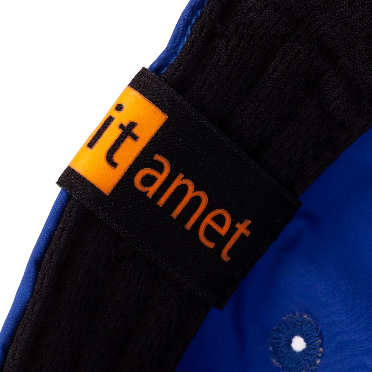 Бейсболка Ben Mac, ярко-синяя с логотипом