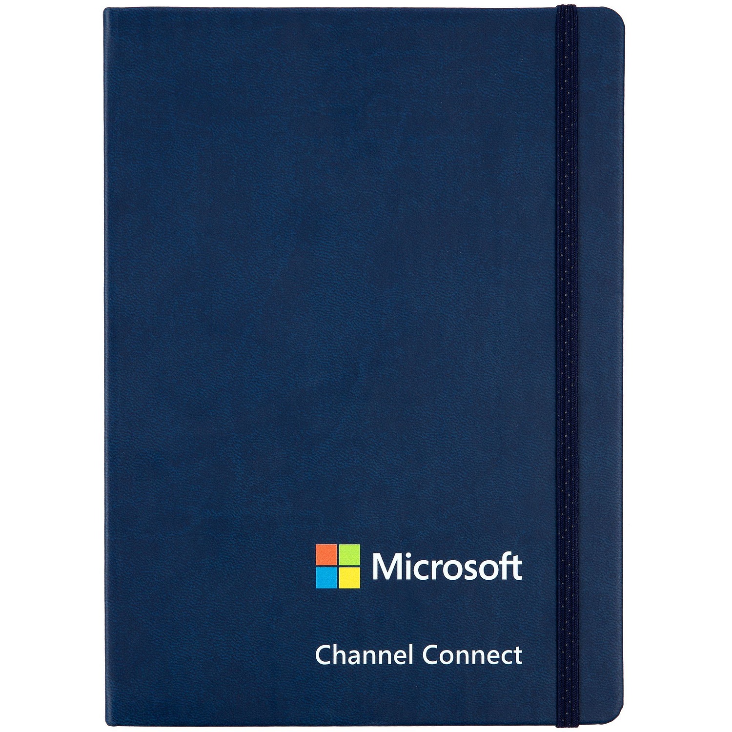 Ежедневник New Factor, недатированный, темно-синий с логотипом