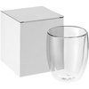 Стакан с двойными стенками Glass Big Bubble с логотипом