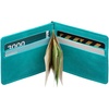 Зажим для купюр Apache, бирюзовый с логотипом