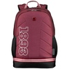 Рюкзак Collegiate Quadma, бордовый с логотипом