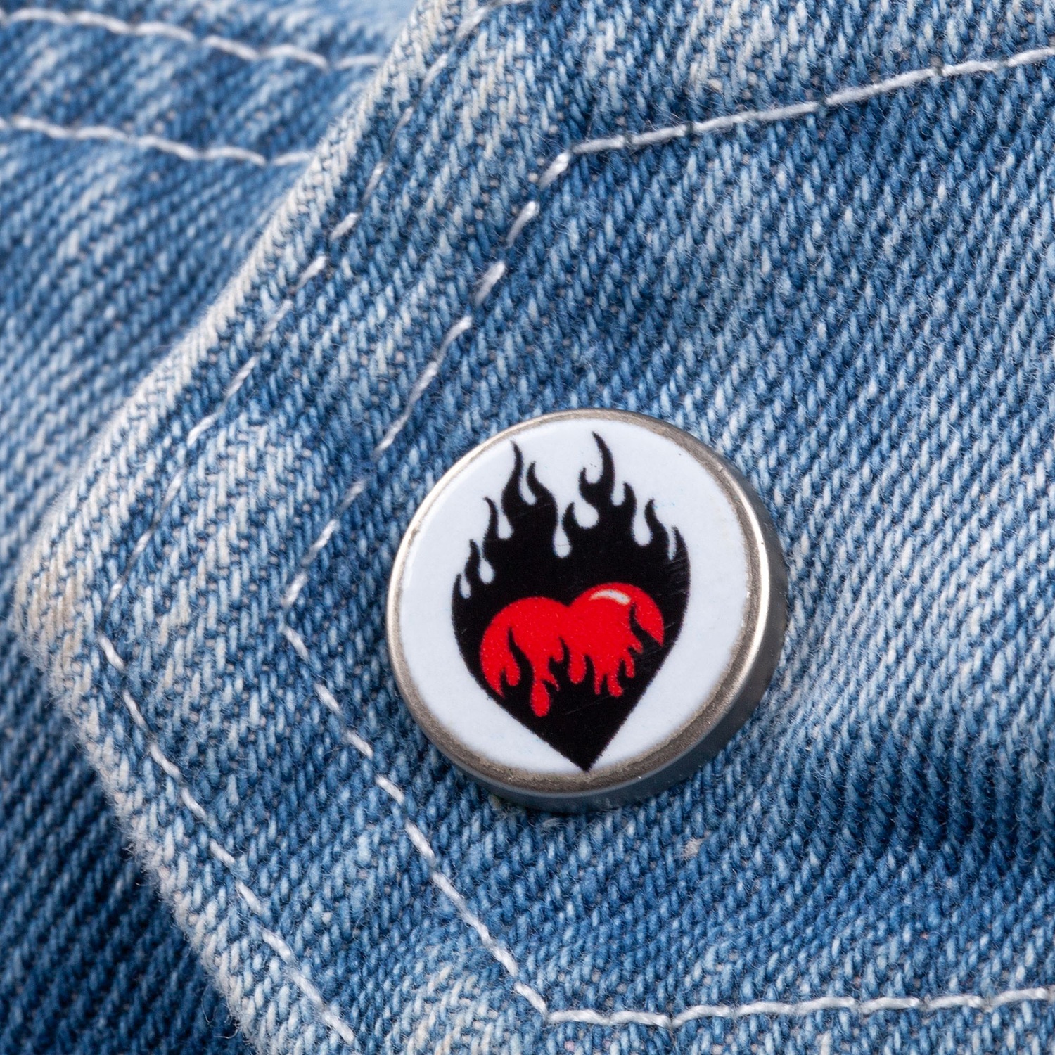 Куртка джинсовая O2, голубая с логотипом