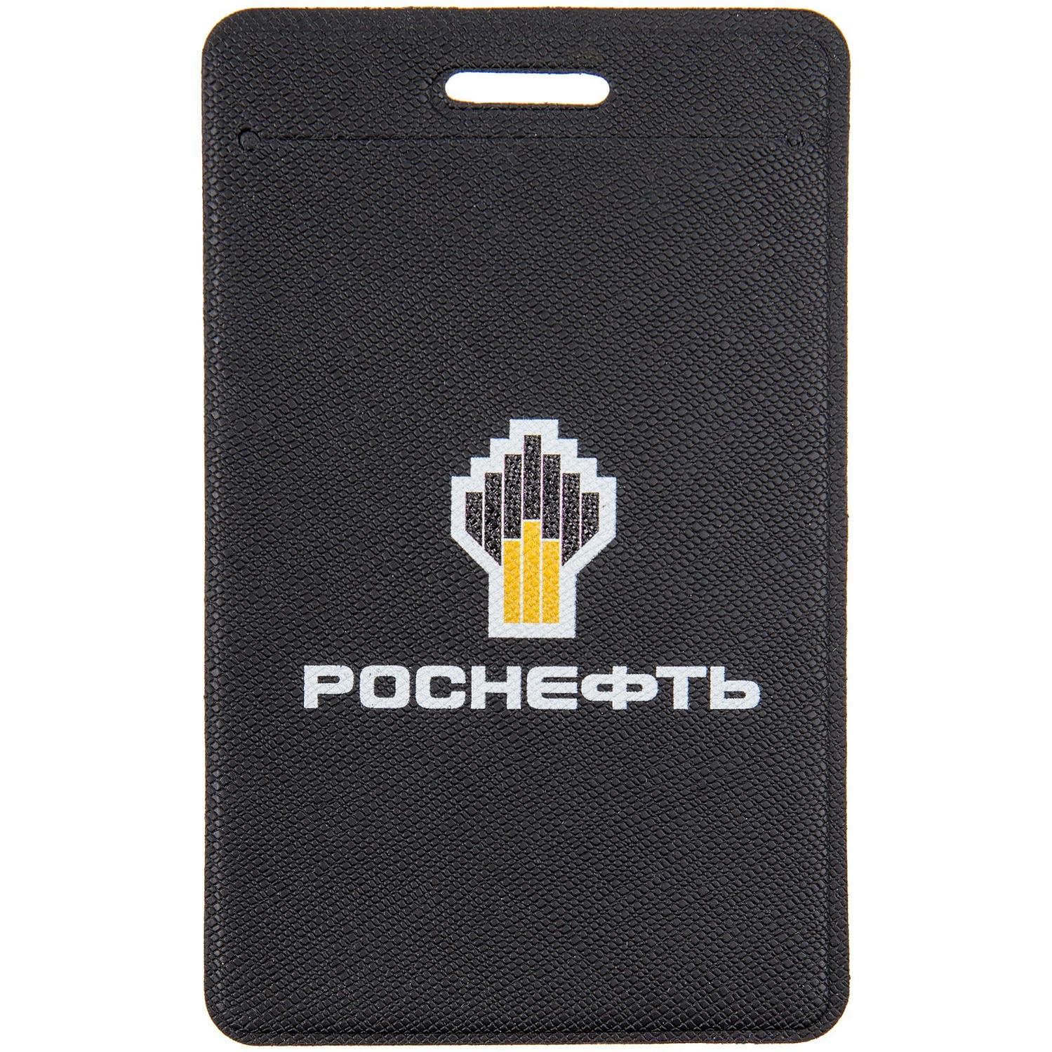 Чехол для пропуска Devon, черный с логотипом