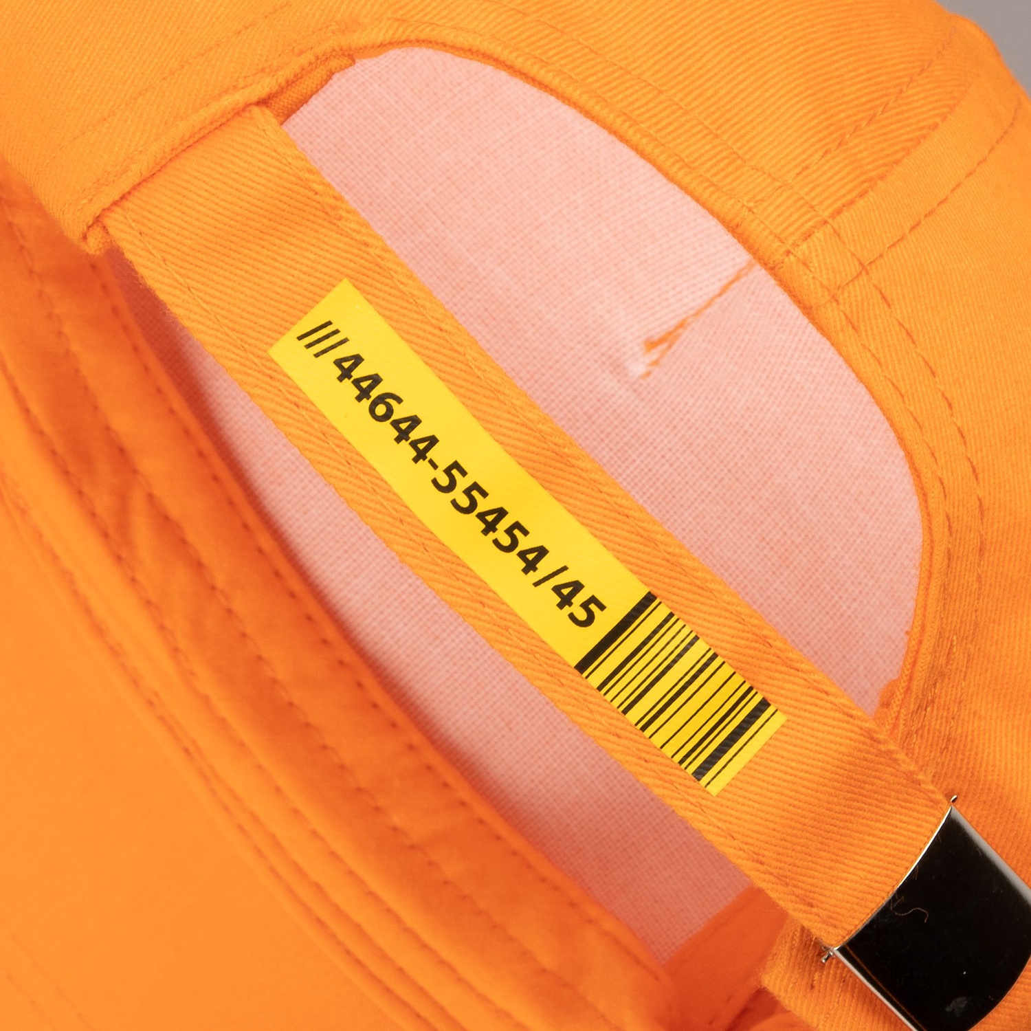 Бейсболка Convention, оранжевая с логотипом