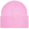 Шапка Urban Flow, пыльно-розовая с логотипом