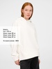 Худи оверсайз унисекс Tolla, молочное, размер XL/2XL