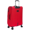 Чемодан Brosno M, красный с логотипом