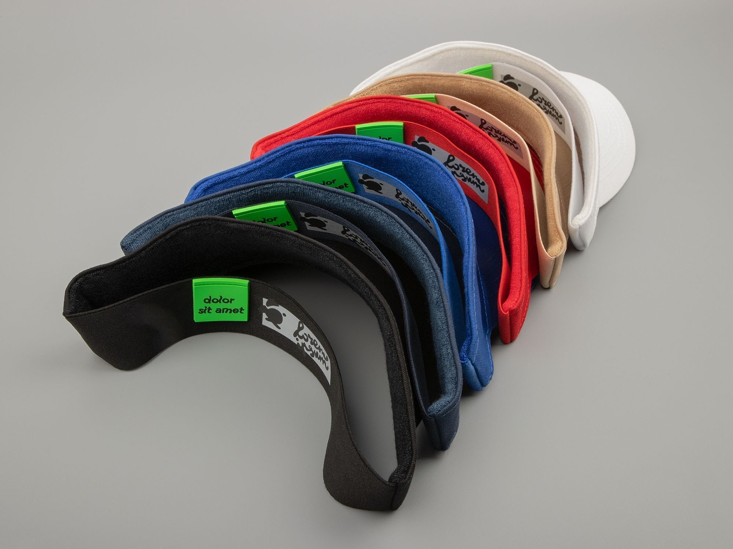 Козырек Viseros, ярко-синий