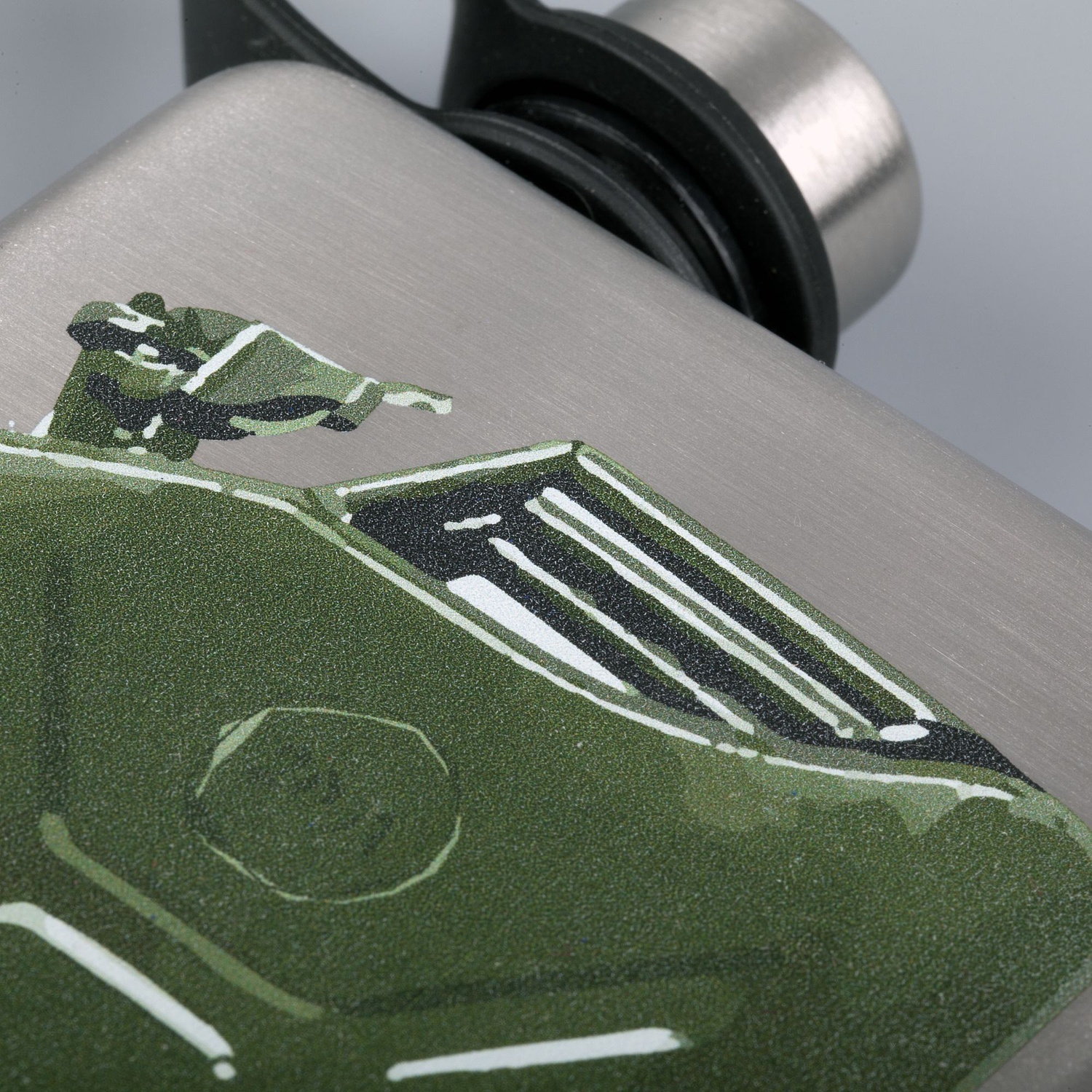 Фляжка Druk, стальная с логотипом