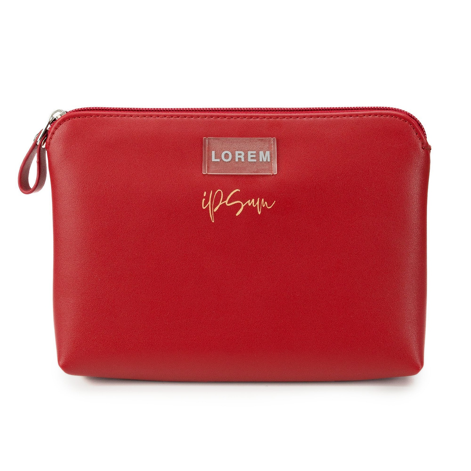 Лейбл из ПВХ Dzeta, XS, прозрачный с логотипом