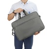 Сумка для ноутбука L217, темно-серая с логотипом