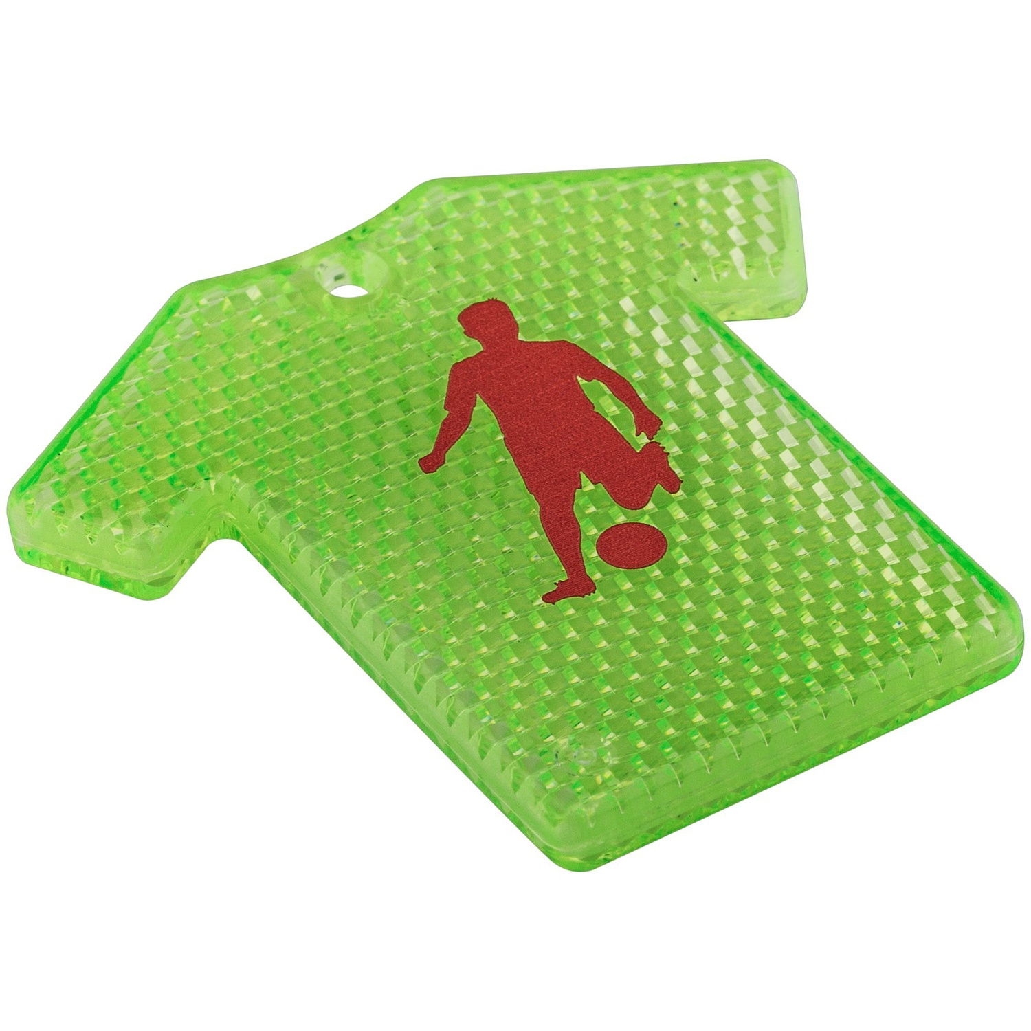 Светоотражатель «Футболка», зеленый