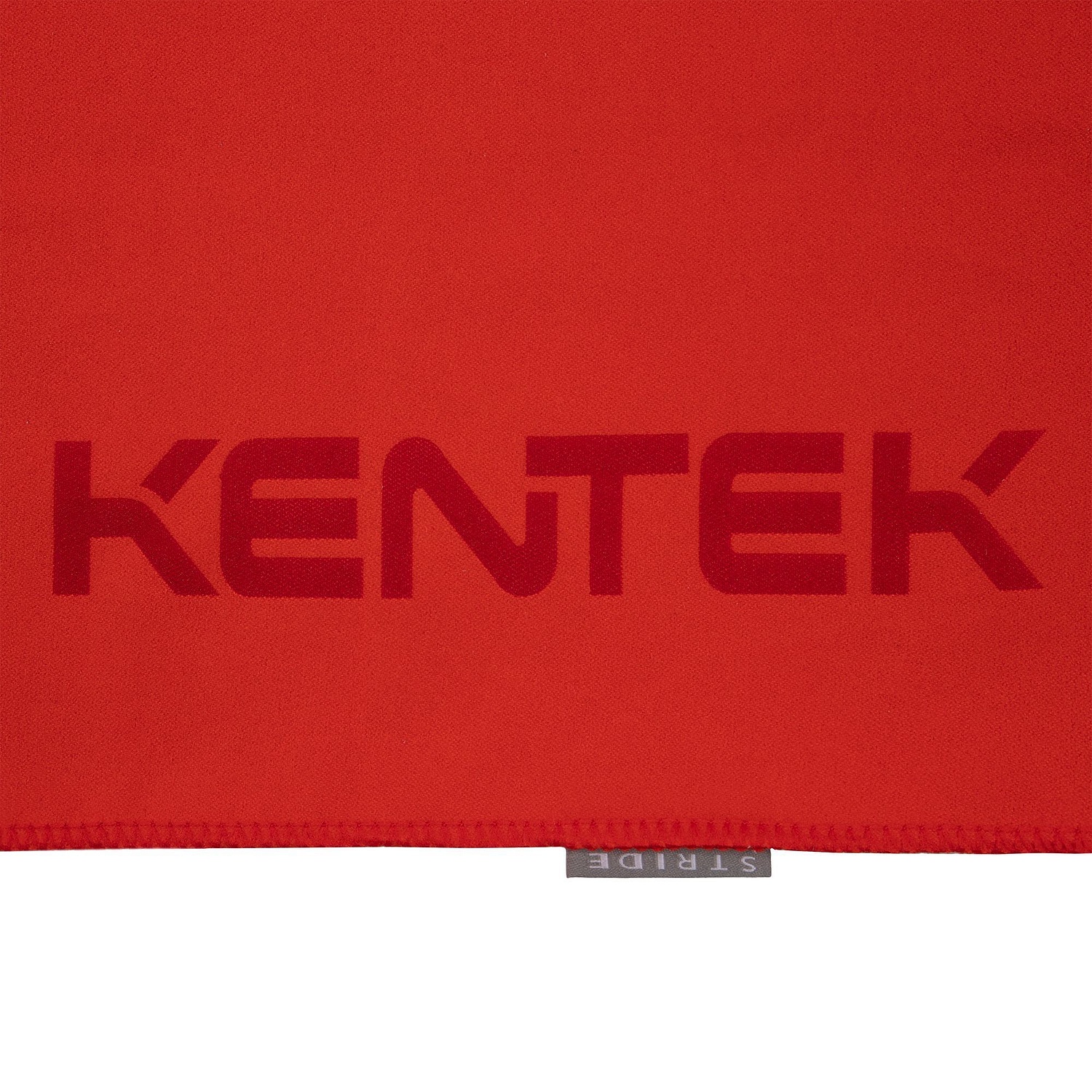 Спортивное полотенце Vigo Small, красное с логотипом