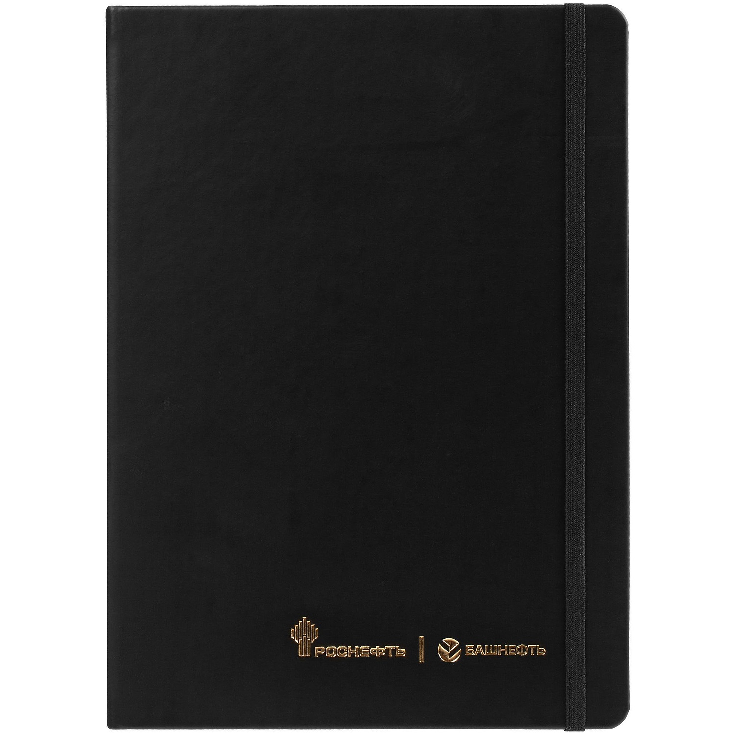 Ежедневник New Factor, недатированный, черный с логотипом