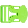 Застежка-пряжка односторонняя Triden, зеленый неон с логотипом