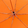 Зонт складной Basic, оранжевый с логотипом