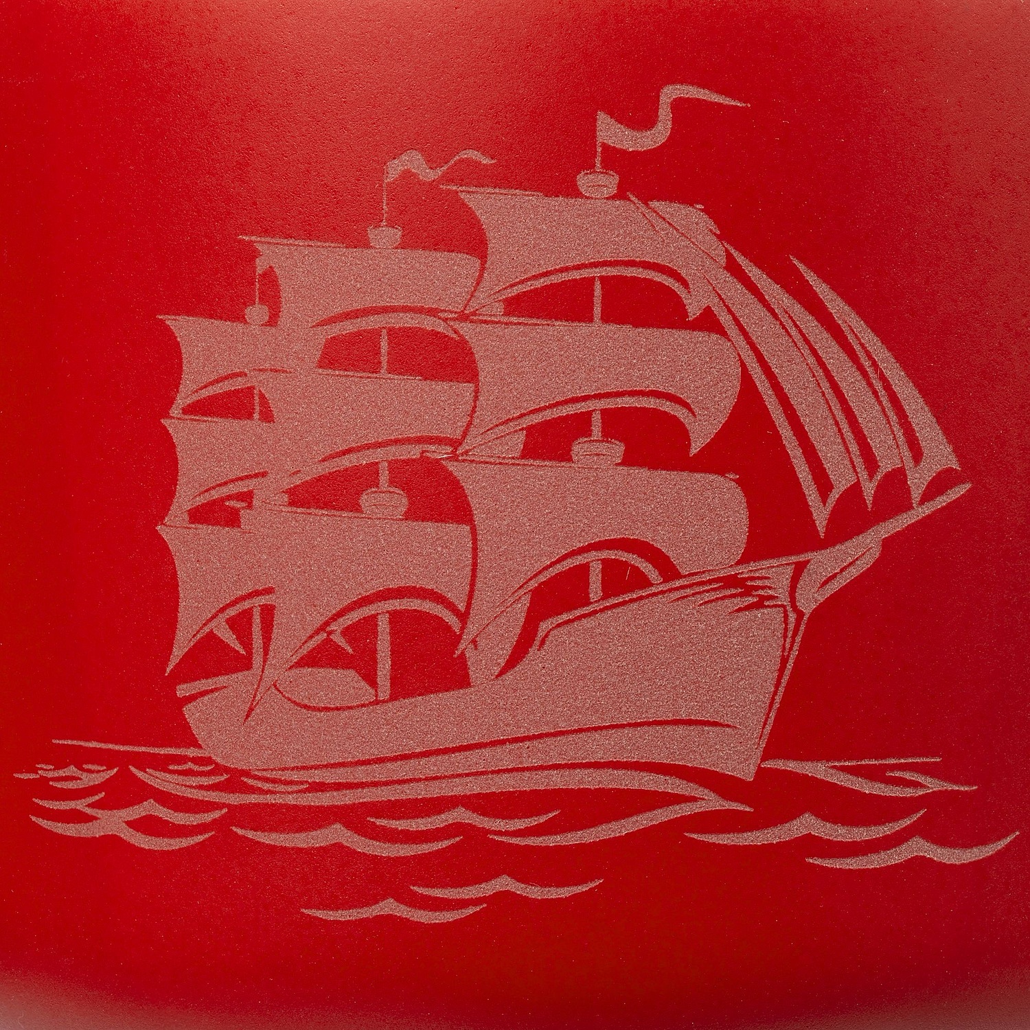 Чашка Jumbo, ver.2, матовая, красная