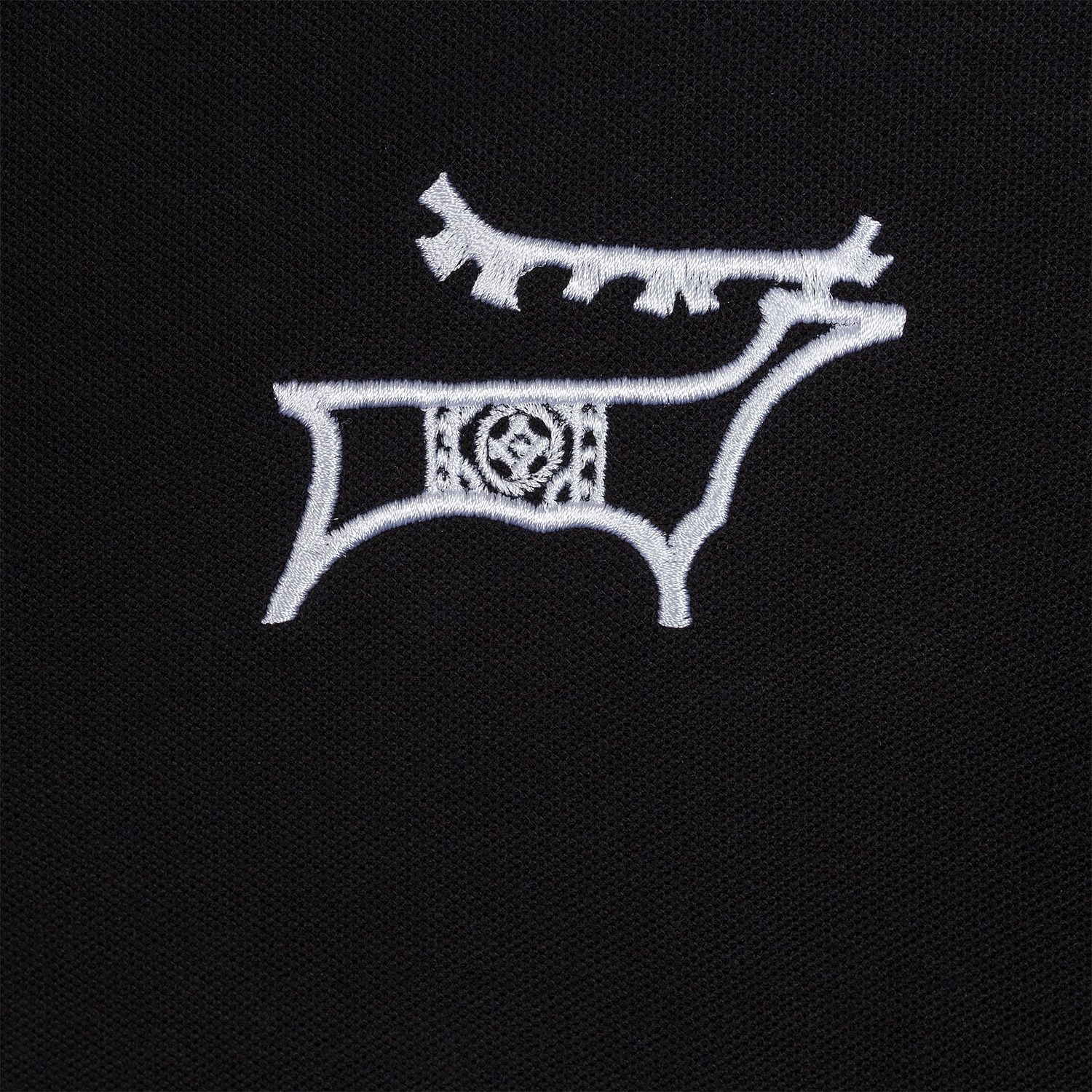 Рубашка поло Virma Stripes, черная с логотипом